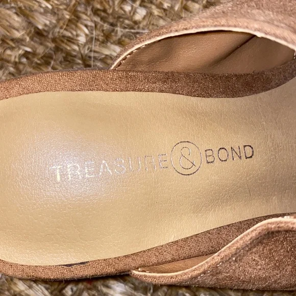 Treasure & Bond Chestnut Block Heel Sandal - Picture 5 of 6